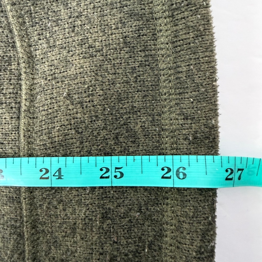 The North Face Gordon Lyons Full Zip Fleece Jacket Men Small Green Sweater Knit - Picture 6 of 6